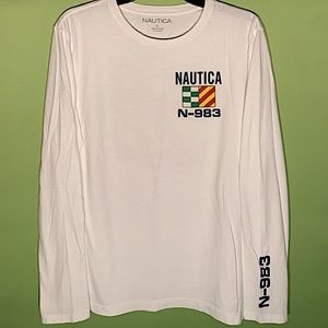 Nautica long sleeve shirt men’s large